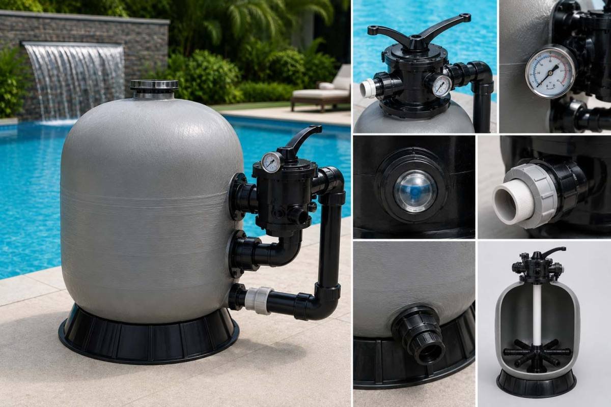 High Performance Sand Filter Side Mounted